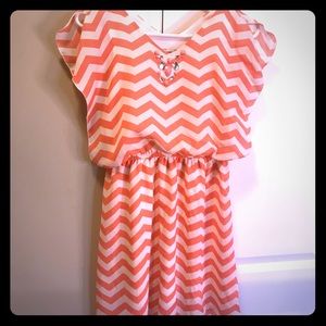 Junior romper style dress